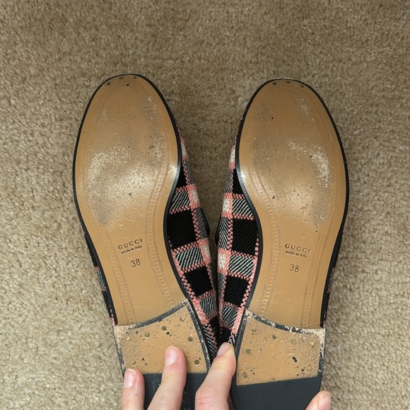 Plaid Gucci Loafers - Picture 6 of 6